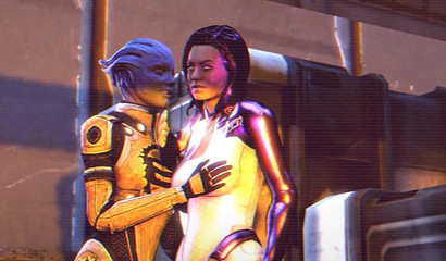 Miranda Lawson in alien futa gang