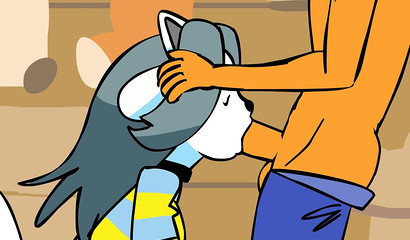 Who knew a 2d blowjob could arouse this much