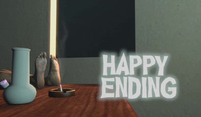 The hoe strokes my thing while I drown in her twat