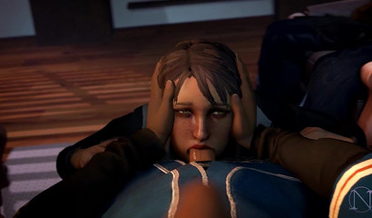 Beautiful Kate choked the whole time