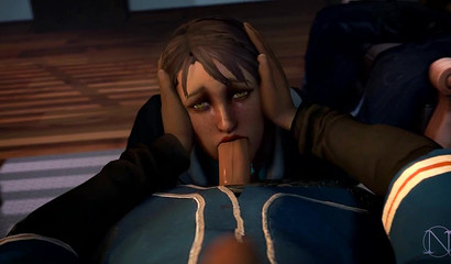 Beautiful Kate choked the whole time