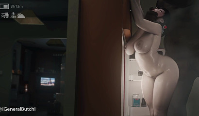 Caught my 3D mom and dad having oral sex on the hidden camera