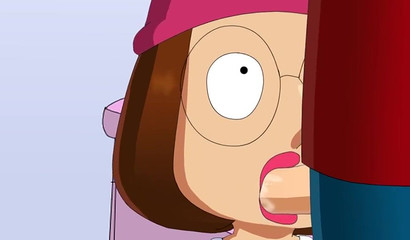 I love the blowing style of Meg Griffin