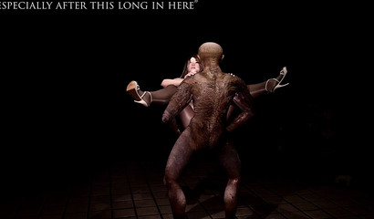 The monster's shlong is going wild for this pussy