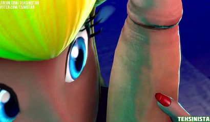 Bro banged Princess Peach until she screamed