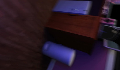 Watching Lara Croft and masturbating at late night