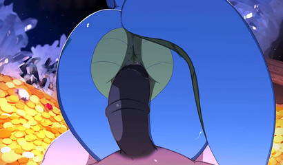 Bootylicious lady Dragon impales her pussy on big cock