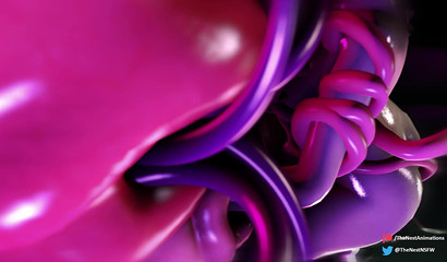 Pregnant by massive tentacles