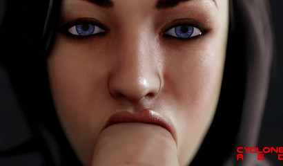 POV Miranda Lawson loves to snack on your cock