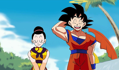 Chichi can't stay away from Goku's dick