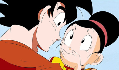 Chichi can't stay away from Goku's dick
