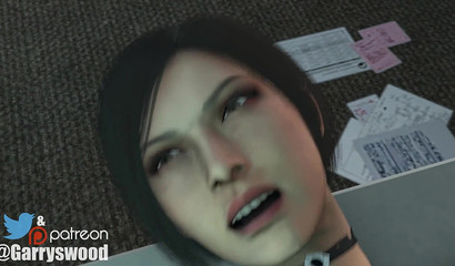 Monsterized Ada Wong cries for help