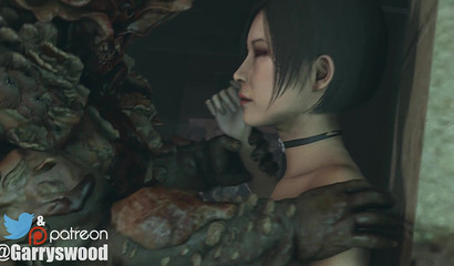 Monsterized Ada Wong cries for help