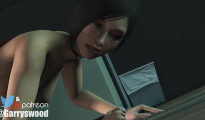 Monsterized Ada Wong cries for help