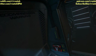 Samus Aran drilled by the wild alien