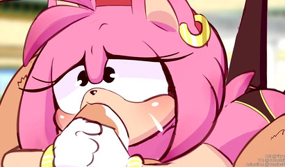 Damn that hot pink ass Amy Rose