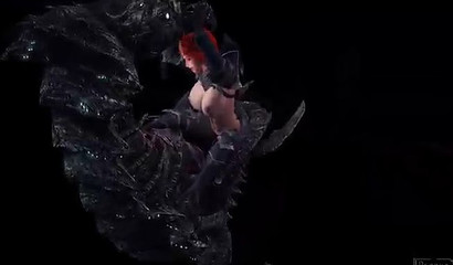 Egg laying arachnid captures a human female