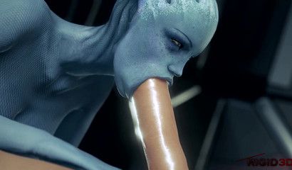 Massive fuck stick for Liara T'Soni