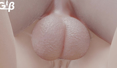 Lustful Tracer anally railed from behind