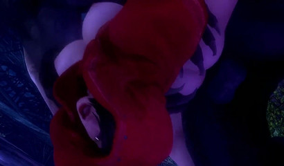 Oh Granny, what big dick you have - All the better to fuck you with!