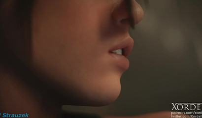 Sexy anime babe Lara Croft gets boned in the dungeon