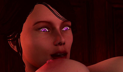 Futanari bomb Elizabeth Comstock in a passionate lovemaking scene