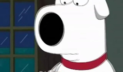 Lois Griffin and a doggy finding cummon grounds