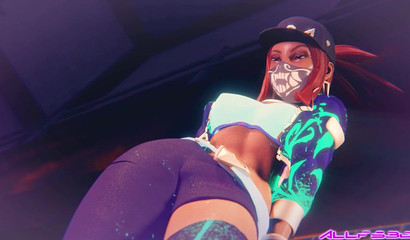 Girl makes a guy sniff his socks and kiss his feet