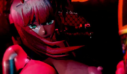 Futanari Long Cock Fucks Big Butt Girlfriend