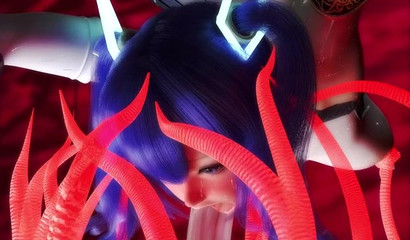 Porn Compilation - Monsters fuck girls with long tentacles