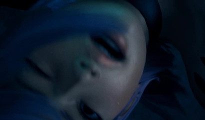 Monsters gangbang a girl from the game Dead or Alive (DoA)