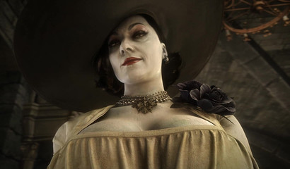 Dominant Lady Dimitrescu milks my dick in POV