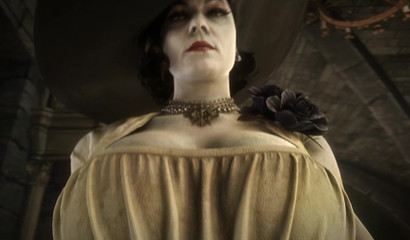 Dominant Lady Dimitrescu milks my dick in POV