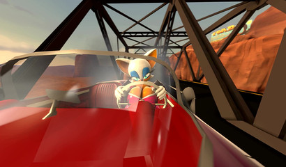 Emeralds of Chaos cartoon porn - futanari with big cocks on the bridge