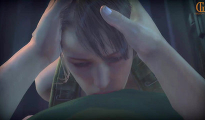 Solid Snake fucks a friend in the mouth from the game Metal Gear Solid