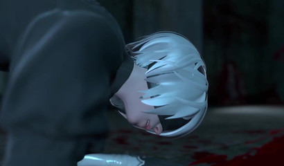 Fly Fucks Tied 2B From Nier Automata Game