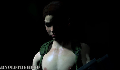 Futanari Fucks His Fighting GF (Metal Gear Solid)