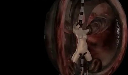 Elsa gets fucked while bound in tentacle flower