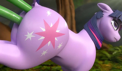 Tentacles fuck all holes of the pink pony (My Little Pony)