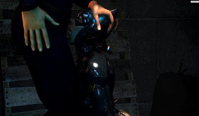 Batgirl getting her skull fucked