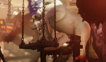 Sexy Jaina gets boned by a pretty horse