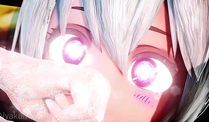 Drunk girlfriends with futanari dicks fuck in a bar