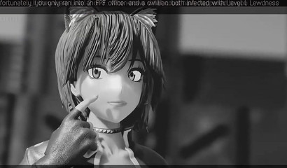 Big Butt Young Girl Fucks Futanari