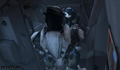 Robots Kat and Elite fuck in intense 3d action