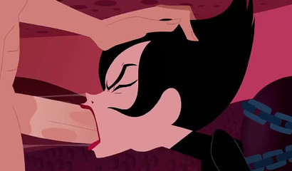 I like to fuck her mouth with my big cock