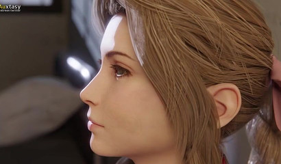 Aerith Gainsborough gets her mouth fucked