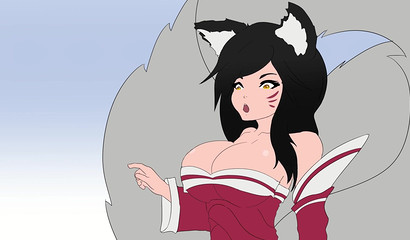 Brunette unveils her big tits as she gets murdered