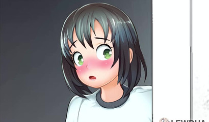 Young futanari anal fucks girlfriend after workout