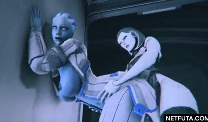 Futanari Fucks Young Asari Liara T'Soni (3D Porn)