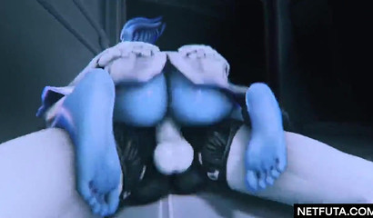 Futanari Fucks Young Asari Liara T'Soni (3D Porn)